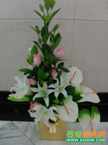 酒店大堂鲜花
