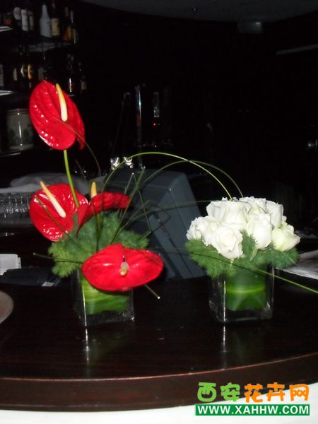 酒吧鲜花