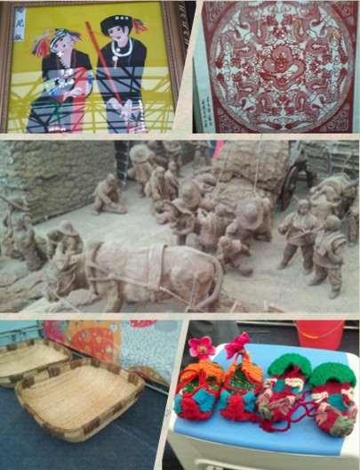 花博会云集手工艺品展示